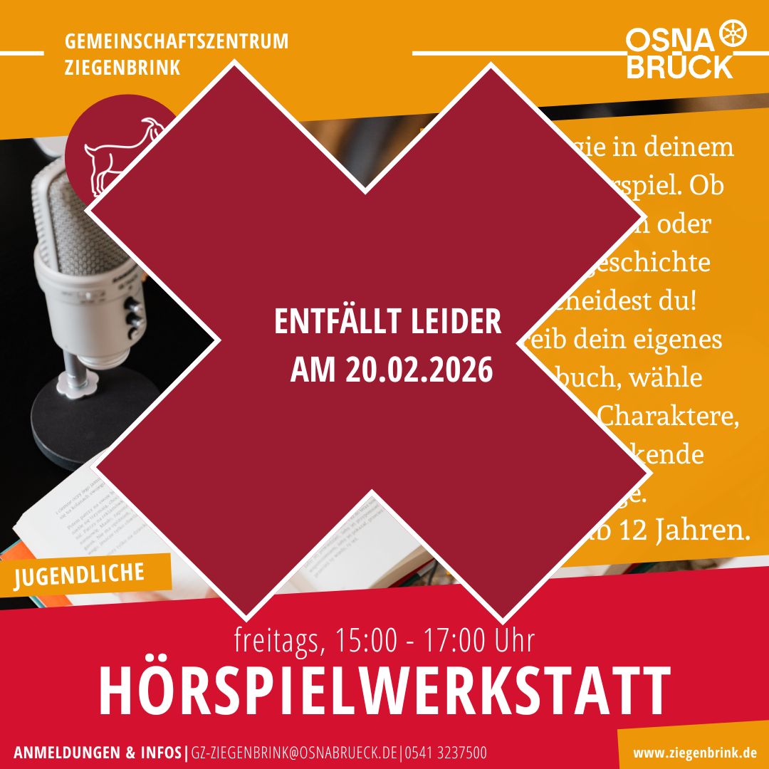 offener Kindertreff Stand 8.5.2025